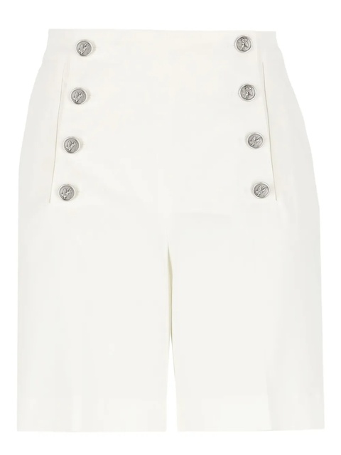 ETRO button-fastening high-waist shorts - Neutrals - zdjęcie produktu nr 2