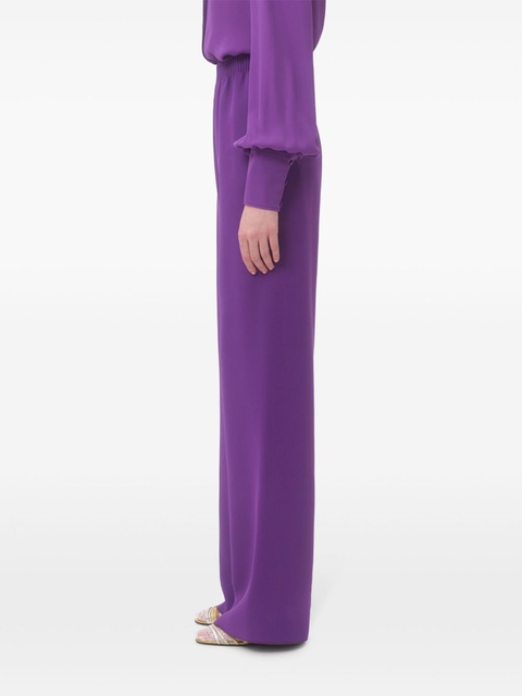 Valentino Garavani straight-leg trousers - Purple - zdjęcie produktu nr 2