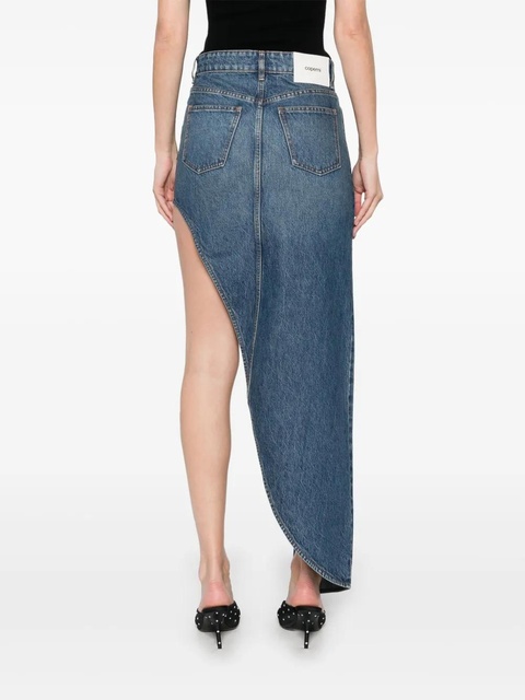 Coperni one-leg denim skirt - Blue - zdjęcie produktu nr 2