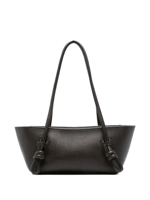 Hereu Fleca knotted leather shoulder bag - Brown - zdjęcie produktu nr 1