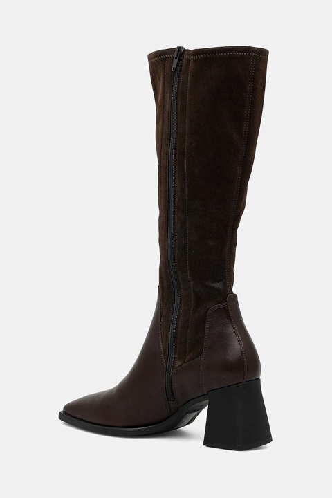 Vagabond Shoemakers kozaki skórzane HEDDA damskie kolor brązowy na słupku 5602-202-35 - zdjęcie produktu nr 2