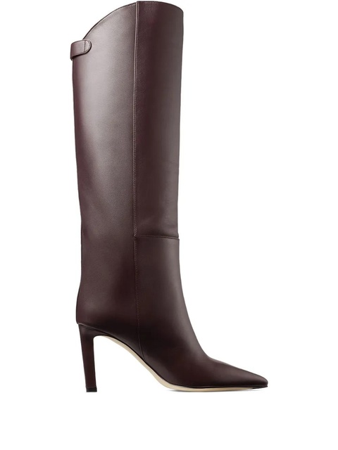 Jimmy Choo 85mm Alizze knee-high boots - Brown - zdjęcie produktu nr 1