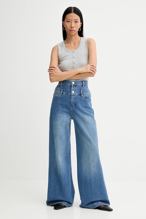 MUNTHE top BOMA kolor szary 247112824769 - zdjęcie produktu nr 1