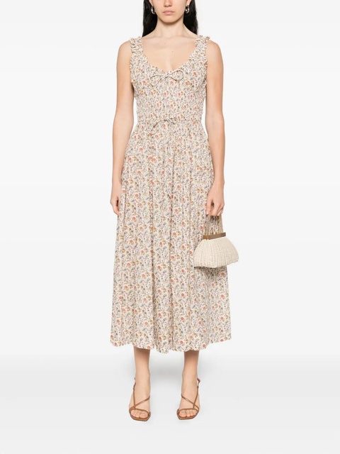 DÔEN Emmaretta midi dress - Neutrals - zdjęcie produktu nr 1