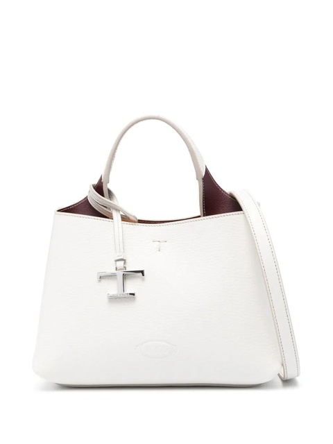 Tod's T Timeless leather mini bag - Neutrals - zdjęcie produktu nr 1