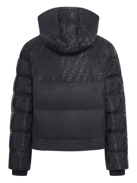 FENDI FF-motif hooded jacket - Black - zdjęcie produktu nr 2