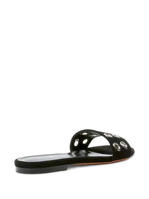 Proenza Schouler Grommet slides - Black - zdjęcie produktu nr 2