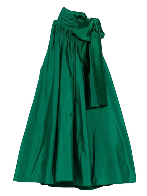 Max Mara bow-detail dress - Green - zdjęcie produktu nr 1