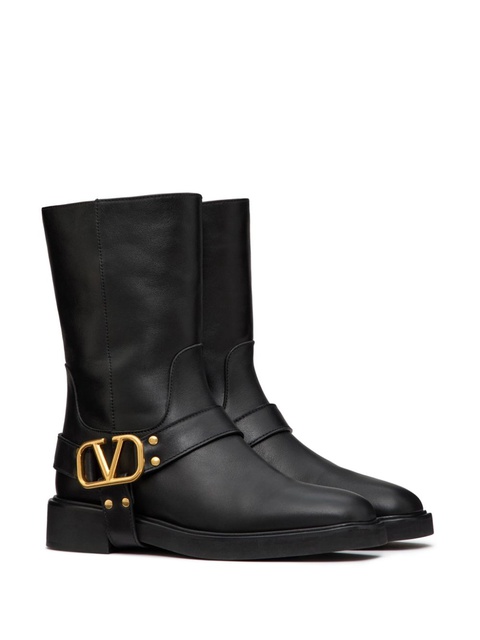 Valentino Garavani 30mm VLogo The Bold Edition ankle boots - Black - zdjęcie produktu nr 2