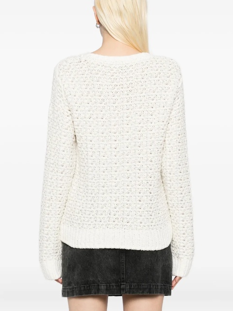Moncler long-sleeved crew neck sweatshirt - Neutrals - zdjęcie produktu nr 2
