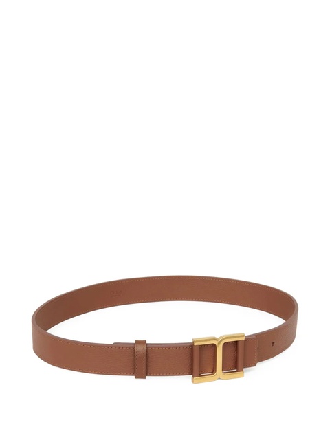 Chloé Marcie leather belt - Brown - zdjęcie produktu nr 1