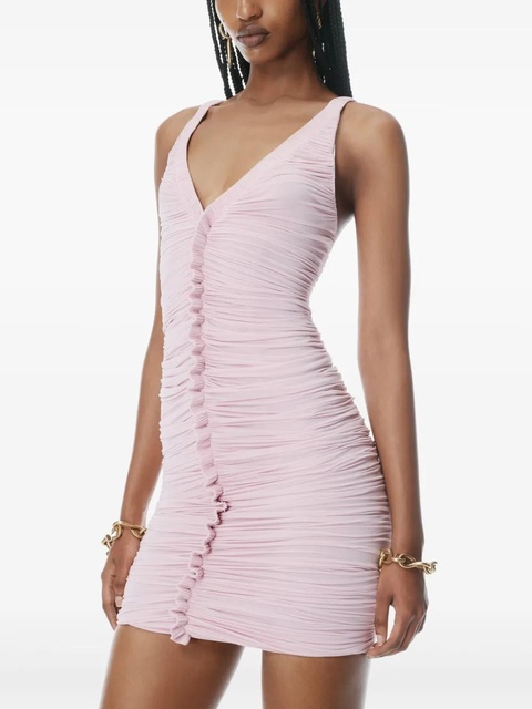 Alexander Wang ruched mini dress - Pink - zdjęcie produktu nr 2