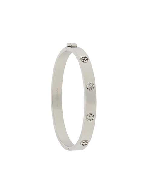 Tory Burch logo detail bracelet - Silver - zdjęcie produktu nr 1