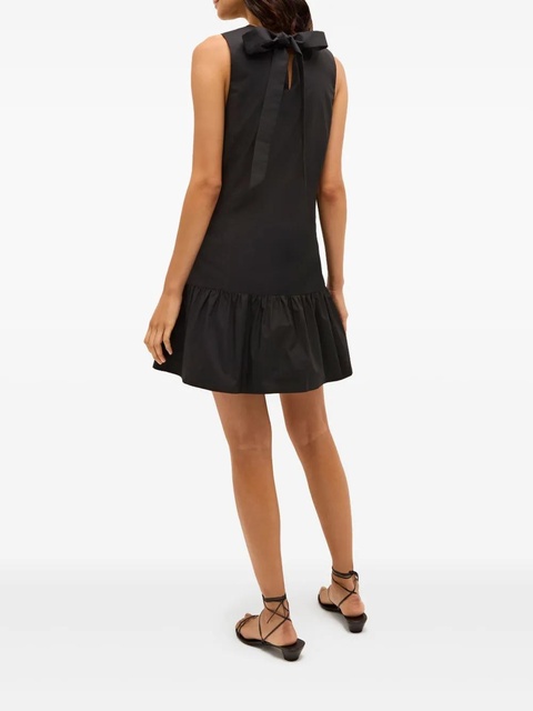 Marie Oliver Marilyn ruffle-hem mini dress - Black - zdjęcie produktu nr 2