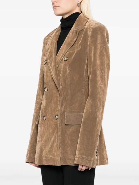 Max Mara Flocked blazer - Brown - zdjęcie produktu nr 2
