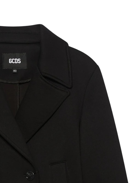 GCDS double-breasted welt-pocket jacket - Black - zdjęcie produktu nr 2