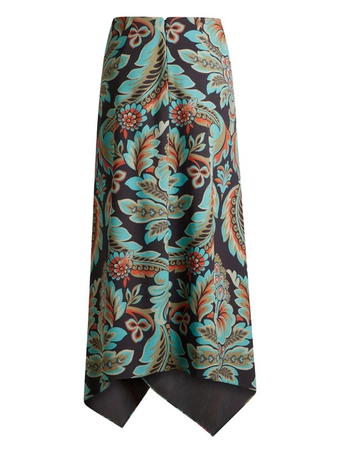 ETRO printed midi skirt - Black - zdjęcie produktu nr 2