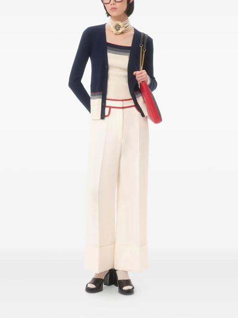 Valentino Garavani Crepe Couture trousers - Neutrals - zdjęcie produktu nr 2