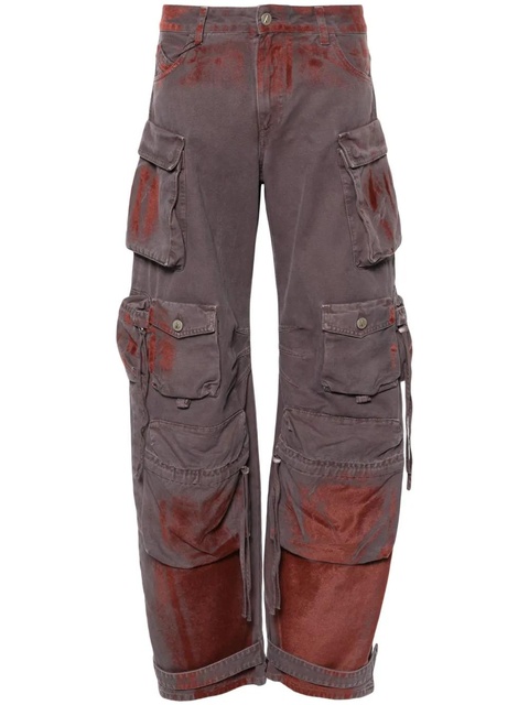 The Attico Fern cargo pants - Purple - zdjęcie produktu nr 1