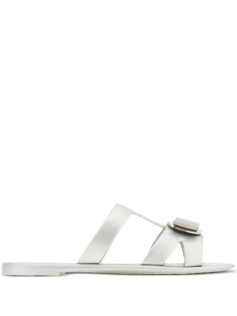 Ferragamo New Vara plate slides - Silver - zdjęcie produktu nr 1