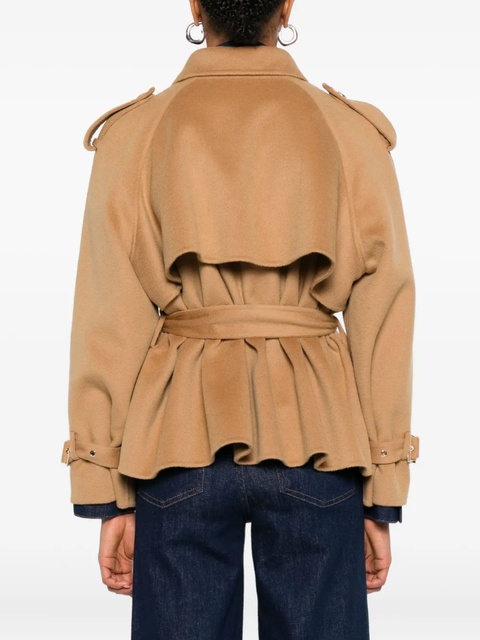 Maje belted button-fastening jacket - Brown - zdjęcie produktu nr 2
