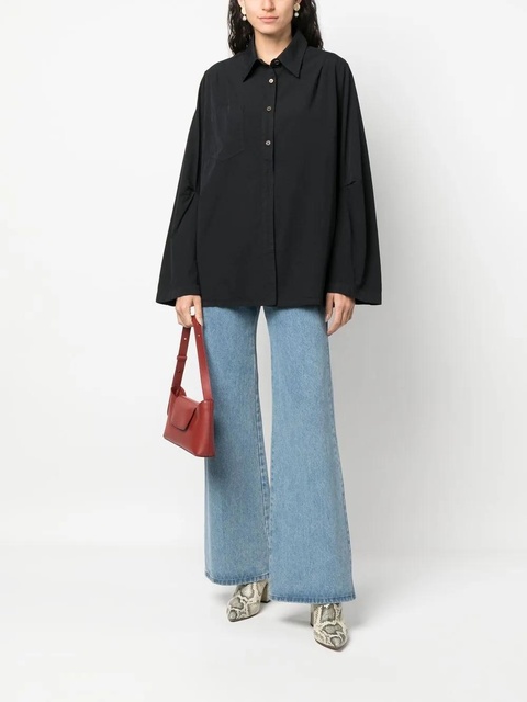 OUR LEGACY oversized long-sleeve shirt - Black - zdjęcie produktu nr 2