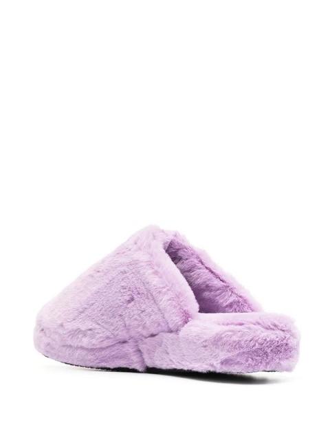 Versace Medusa faux-fur slippers - Purple - zdjęcie produktu nr 2