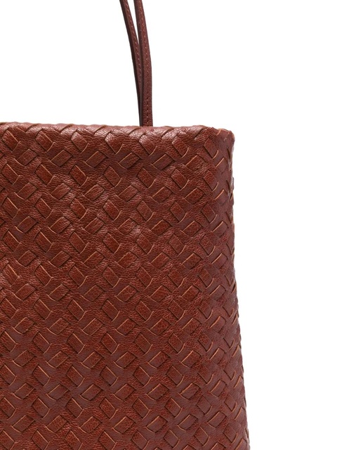 The Row woven sheepskin tote bag - Brown - zdjęcie produktu nr 2