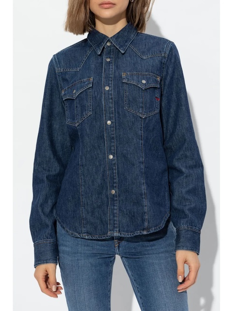 Diesel De-Waves shirt - Blue - zdjęcie produktu nr 2