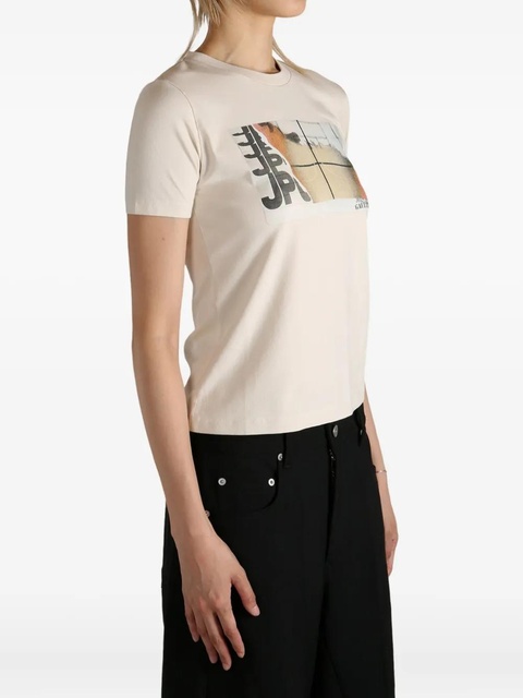 Jean Paul Gaultier logo-print T-shirt - Neutrals - zdjęcie produktu nr 2