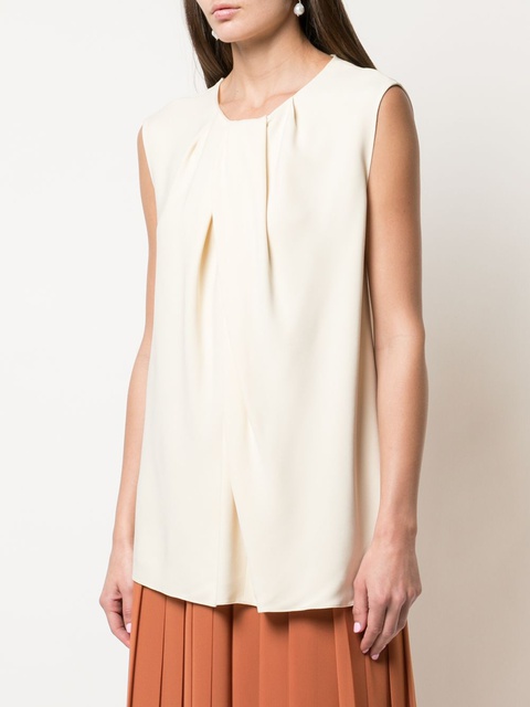 The Row sleeveless flared blouse - White - zdjęcie produktu nr 2