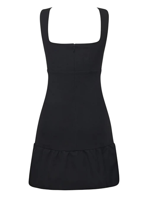 PINKO square-neck minidress - Black - zdjęcie produktu nr 2