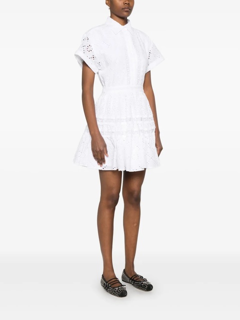 Maje broderie-anglaise shirtdress - White - zdjęcie produktu nr 2