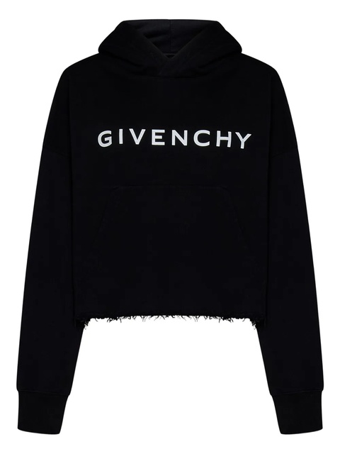 Givenchy frayed hoodie - Black - zdjęcie produktu nr 1
