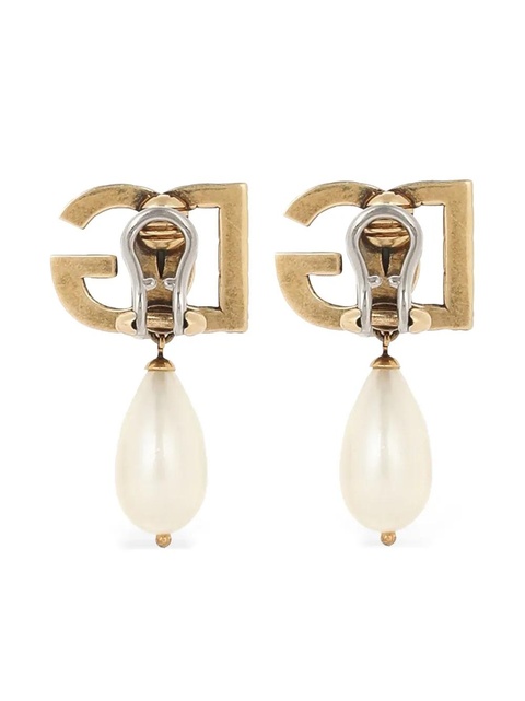 Dolce & Gabbana DG-logo earrings - Gold - zdjęcie produktu nr 2