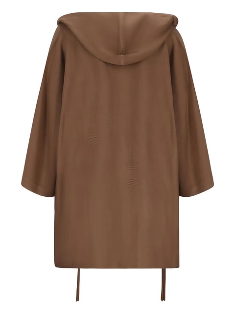 Max Mara Aster hooded drawstring cardigan - Brown - zdjęcie produktu nr 1