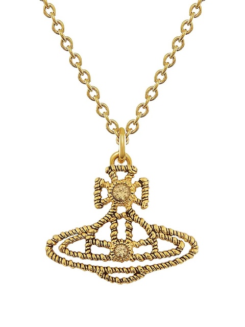 Vivienne Westwood Coretta pendant necklace - Gold - zdjęcie produktu nr 2
