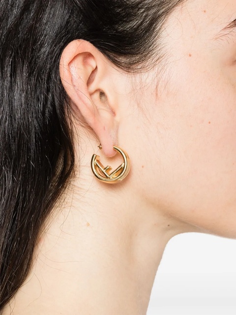 FENDI F is Fendi earrings - Gold - zdjęcie produktu nr 1