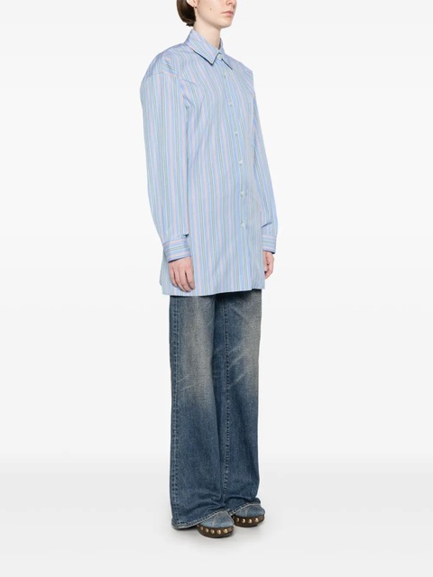 ETRO knot-detail shirt - Blue - zdjęcie produktu nr 2