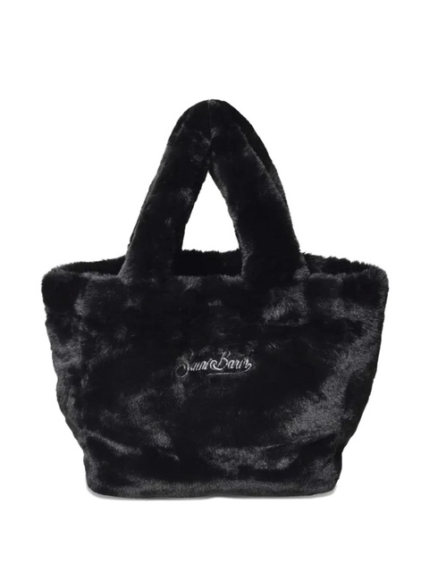MC2 Saint Barth faux fur tote bag - Black - zdjęcie produktu nr 1