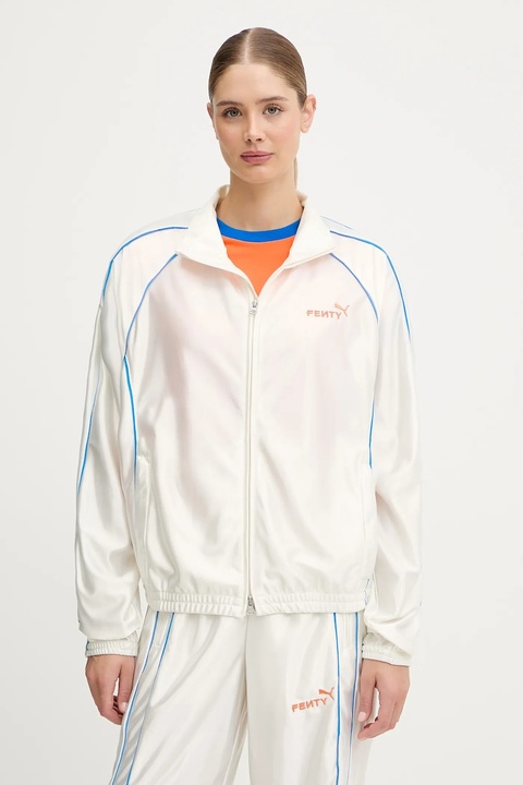 Puma bluza PUMA x FENTY damska kolor beżowy z aplikacją 633626 - zdjęcie produktu nr 2