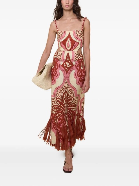 Johanna Ortiz Counter Rythym dress - Red - zdjęcie produktu nr 2