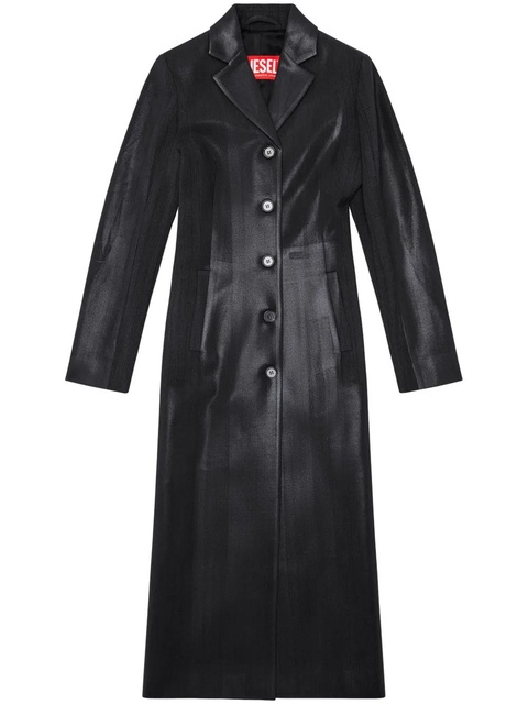 Diesel G-Lamour single-breasted coat - Black - zdjęcie produktu nr 1