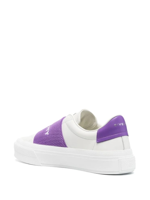 Givenchy embroidered-logo slip-on sneakers - White - zdjęcie produktu nr 2
