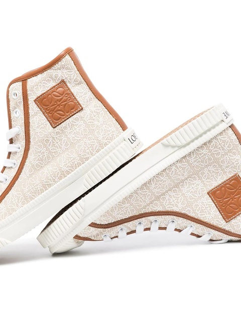 LOEWE Anagram high-top sneakers - Neutrals - zdjęcie produktu nr 2