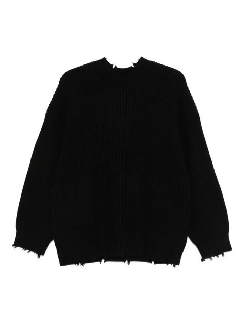 Simkhai Willa distressed sweater - Black - zdjęcie produktu nr 1