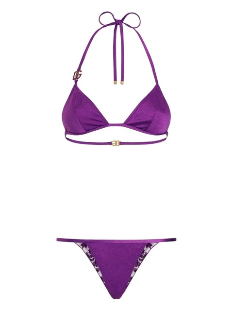Dolce & Gabbana reversible bikini set - Purple - zdjęcie produktu nr 1