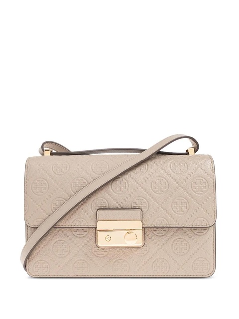 Tory Burch embossed-logo flap bag - 200 - zdjęcie produktu nr 1