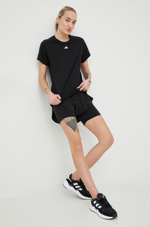 adidas Performance t-shirt treningowy Train Essentials kolor czarny HR7795 - zdjęcie produktu nr 1