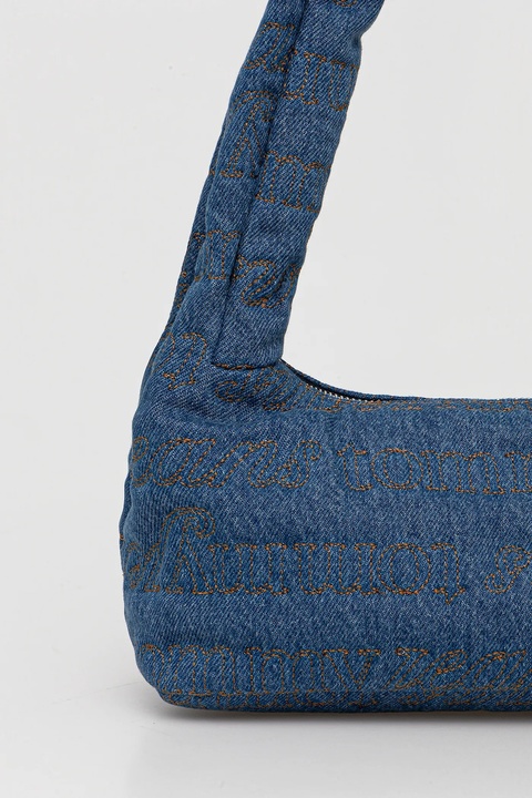 Tommy Jeans torebka jeansowa kolor niebieski AW0AW18266 - zdjęcie produktu nr 2